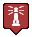 Red Lighthouse Map Icon