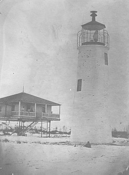 Dog Island Light Florida - Public Domain 1872 USCG