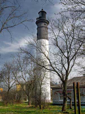 Tallinn rear range lighthouse - Copyright 2009 Tuderna