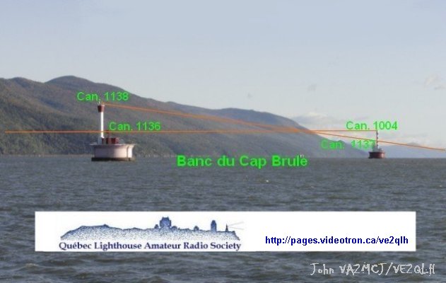 CAN-1136, Banc du Cap Brûlé Downstream Range Front (St. Lawrence River) - Copyright 2006 VE2LHP
