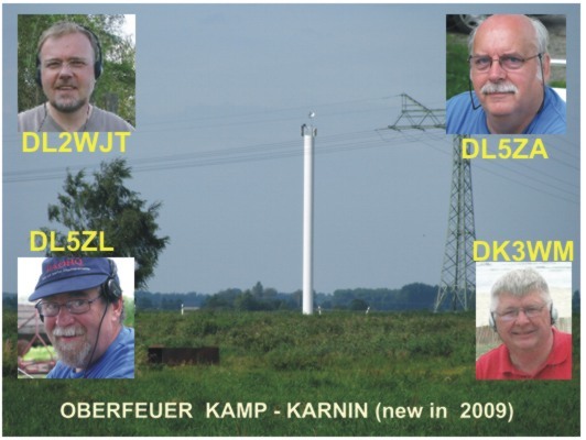 NEW Oberfeuer Kamp-Karnin - Copyright 2010 DL0MFK  es  DD3D