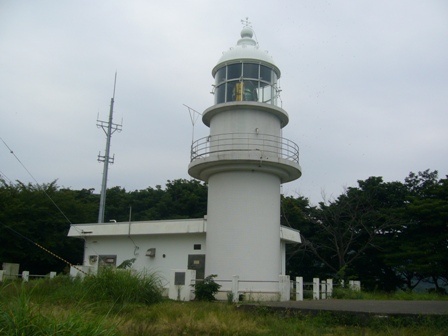 Amarube Saki Lighthouse IOTA:AS-007 - Copyright 2010 JO3AXC