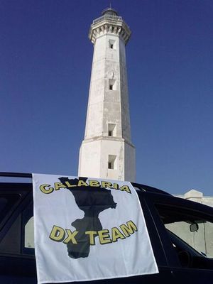 Punta Torre Canne Lighthouse - Copyright 2013 Alessandro Pochì - Calabria Dx team