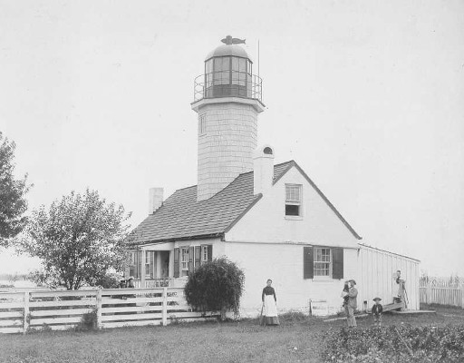 Greenbury Point Light 1885 - Public Domain 1885 USCG