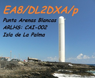 Faro Punta de Arenas Blancas - Copyright 2014 DL2DXA