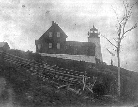 Eagle Island Light - Public Domain 1870 USCG