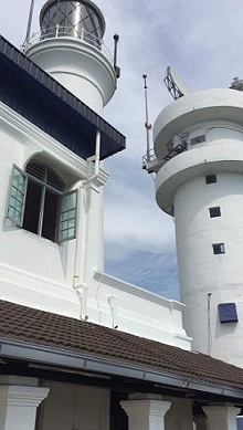 Cape Rachado or Tanjung Tuan Lighthouse - Copyright 2017 9W2USM