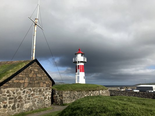 Thorshavn Light in june 2022 - Copyright 2022 