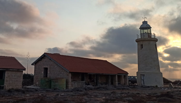 Cape Greco Lighthouse - Copyright 2022 5B8AP