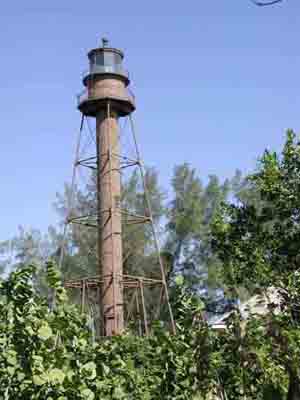 Sanibel Island Lighthouse - Copyright 2003 Photo by F. Lee Graves