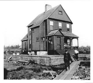 Keeper's House Early 1900's - Public Domain Hartland B. Smith, W8QX