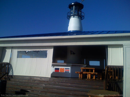 Erie Yacht Club Lighthouse - Copyright 2008 Douglas Boldt