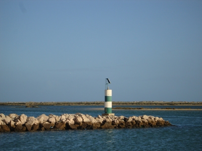 Porto da Fazeta - Molhe E.  - Copyright 2009 EA9CP