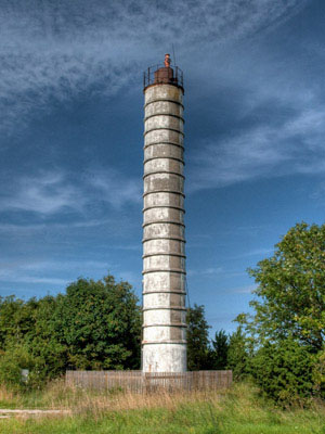 Orjaku rear range light beacon - Copyright 2009 Tuderna