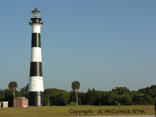 Cape Cnaveral Light - Copyright 2009 Copyright JC McCormick 2009