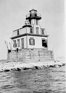 Colchester Reef Light - USCG - Copyright 1930 USCG