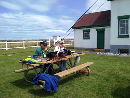 N1SB and AA0RD on the air for ILLLW-2017 - Copyright 2017 