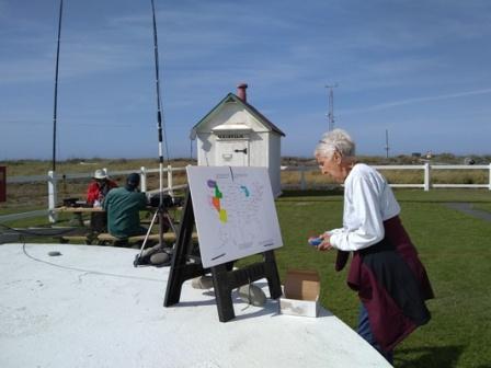 Our map of contacts - Copyright 2017 Rick AA0RD