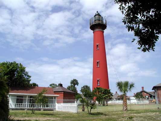 Ponce Inlet Lighthouse - Copyright 2004 Photo by F. Lee Graves
