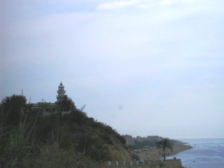Faro de Calella - Copyright 2007 EA9CP (Toño)